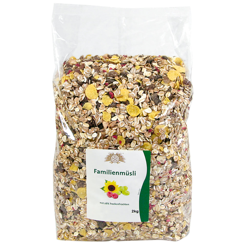 Familien Müsli Vorteilspackung 2kg
