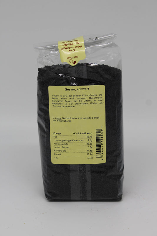 Sesam schwarz 500g