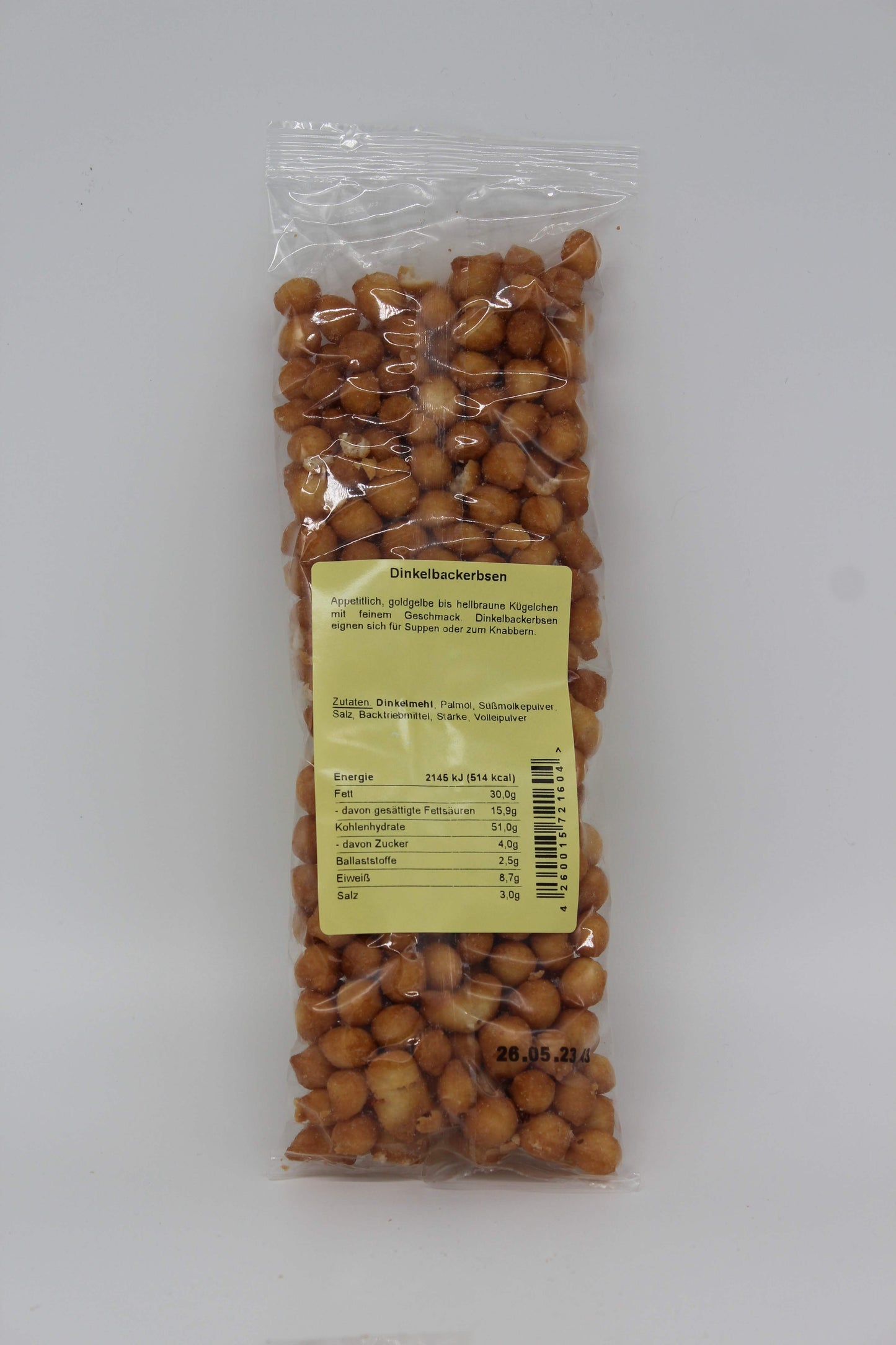 Dinkel Backerbsen 100g