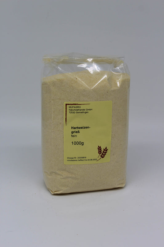 Hartweizen Feingrieß (Semola rimacinata di grano duro)o