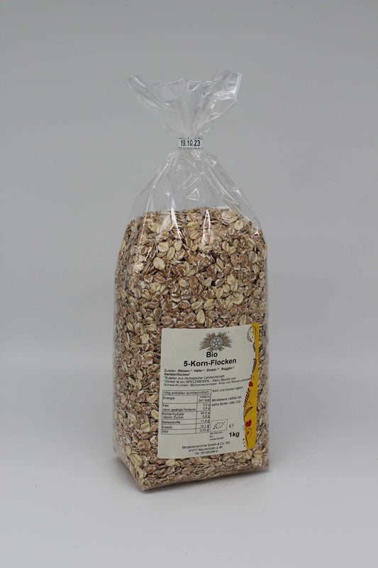 Bio 5-Korn-Flocken 1kg