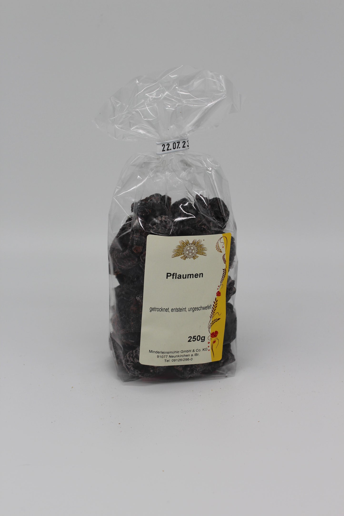 Pflaumen ungeschwefelt 250 g