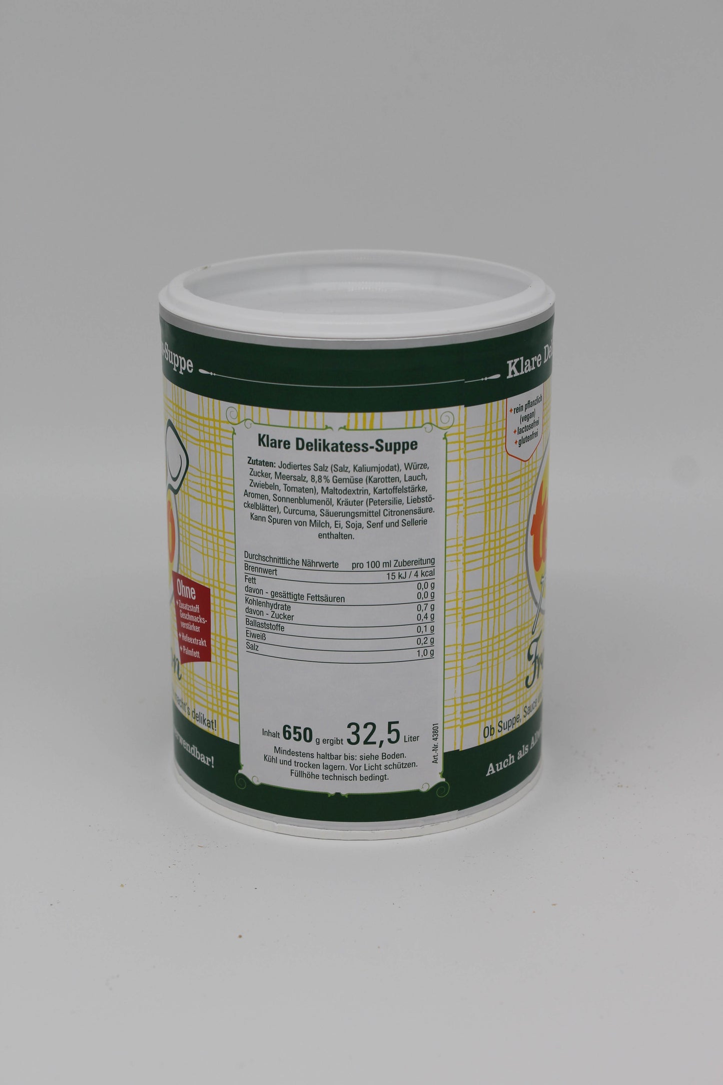 Tello Fix Delikatess Suppe, Frei von