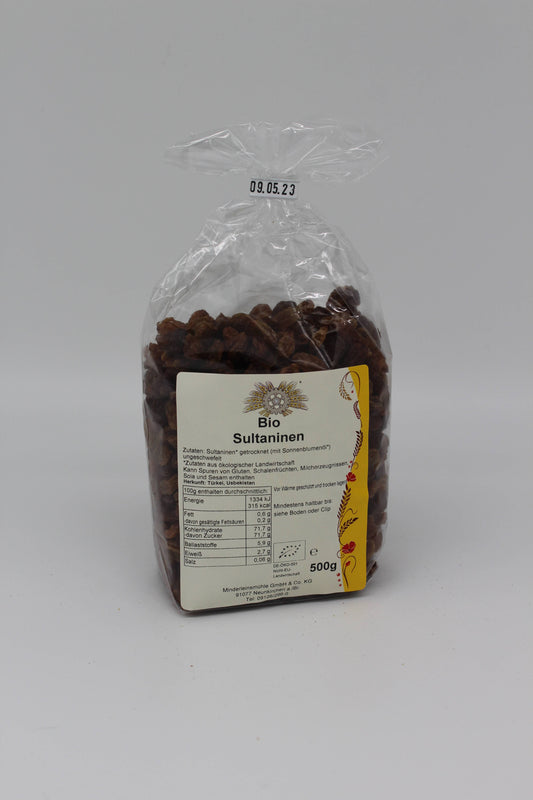 Bio Sultaninen ungeschwefelt 500g
