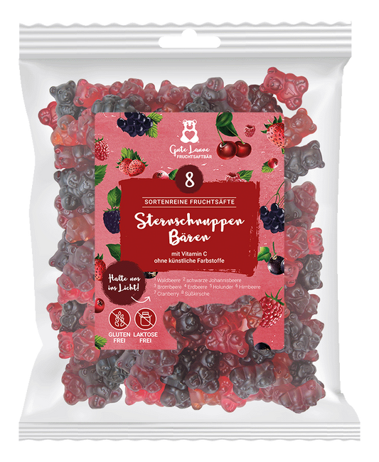 Gute Laune Gummibären 500g Rot